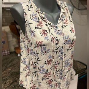 Bobeau Multicolor Floral Blouse